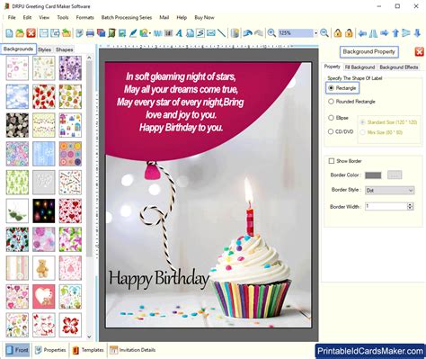 Click the “Make Greeting Card Now” button to get started. Find "Card" layout under “Templates” in the left menu bar, type “Greeting” in the search box, and you can see lots of printable greeting card templates there. Pick up one template you prefer to start your design, or you can start with a blank canvas. 